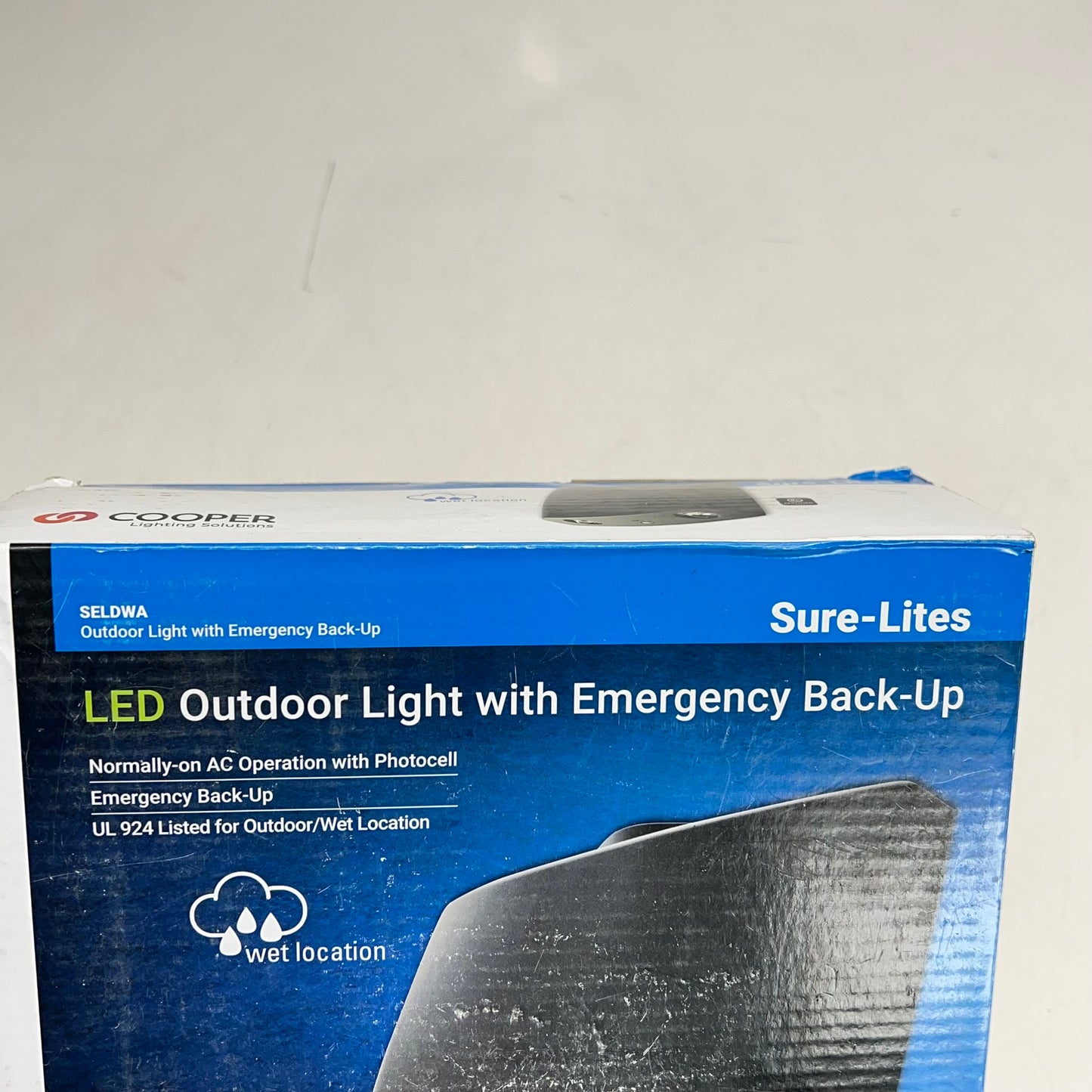 COOPER LIGHTING Sure-lites Led Emergency Light & Luminaire SELDWA50PS (Pre-Owned)