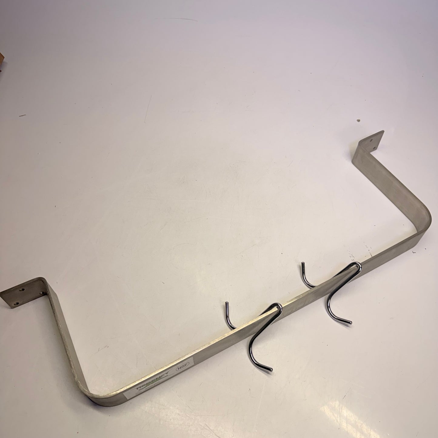 Regency Pot Rack Includes 2 Pot Hooks 24" Stainless Steel 600SLW24 New-Other