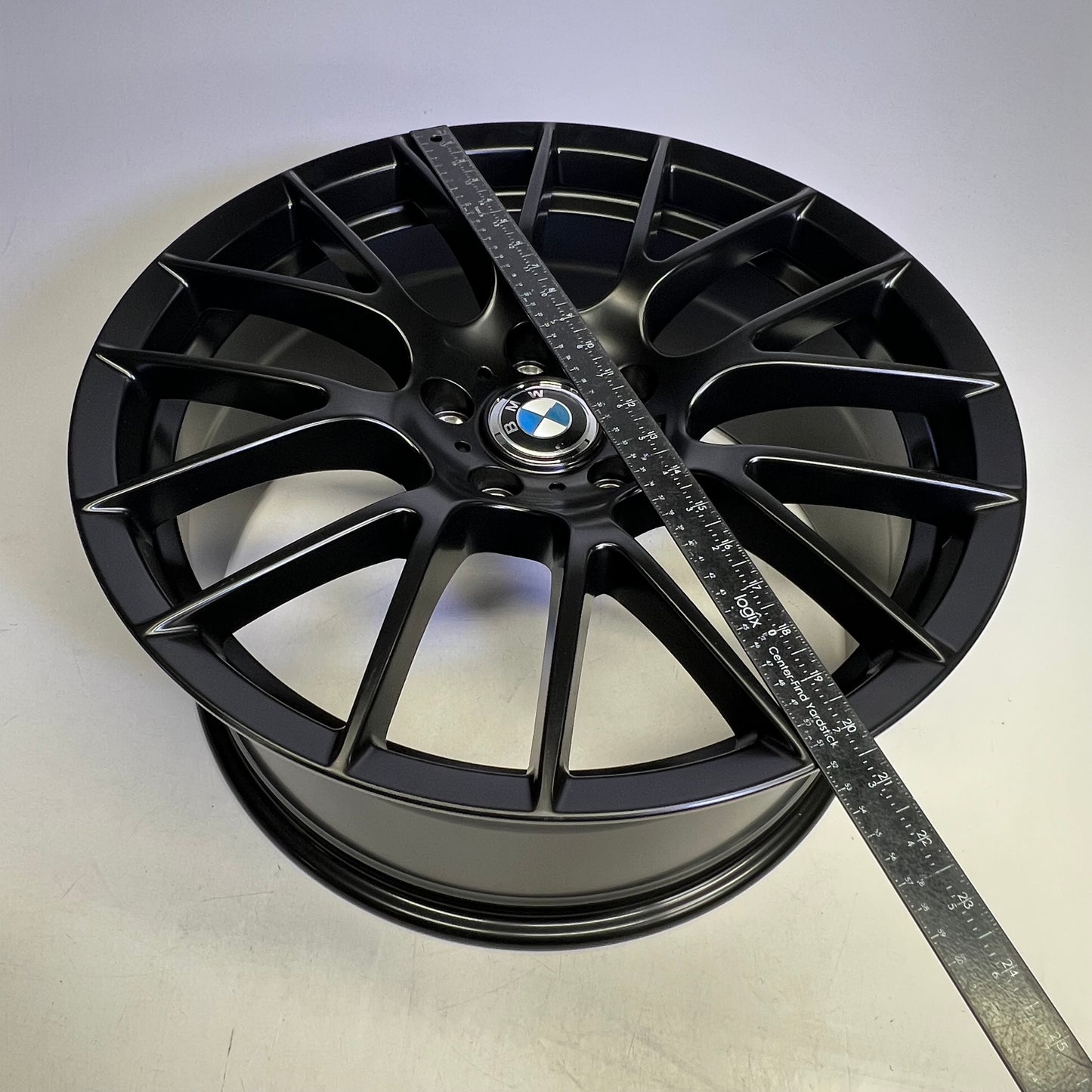 AFTERMARKET Alloy Wheel for BMW 72.6 Center Bore 5x120 Bolt 19" 8.5 Matte Black B2047-1