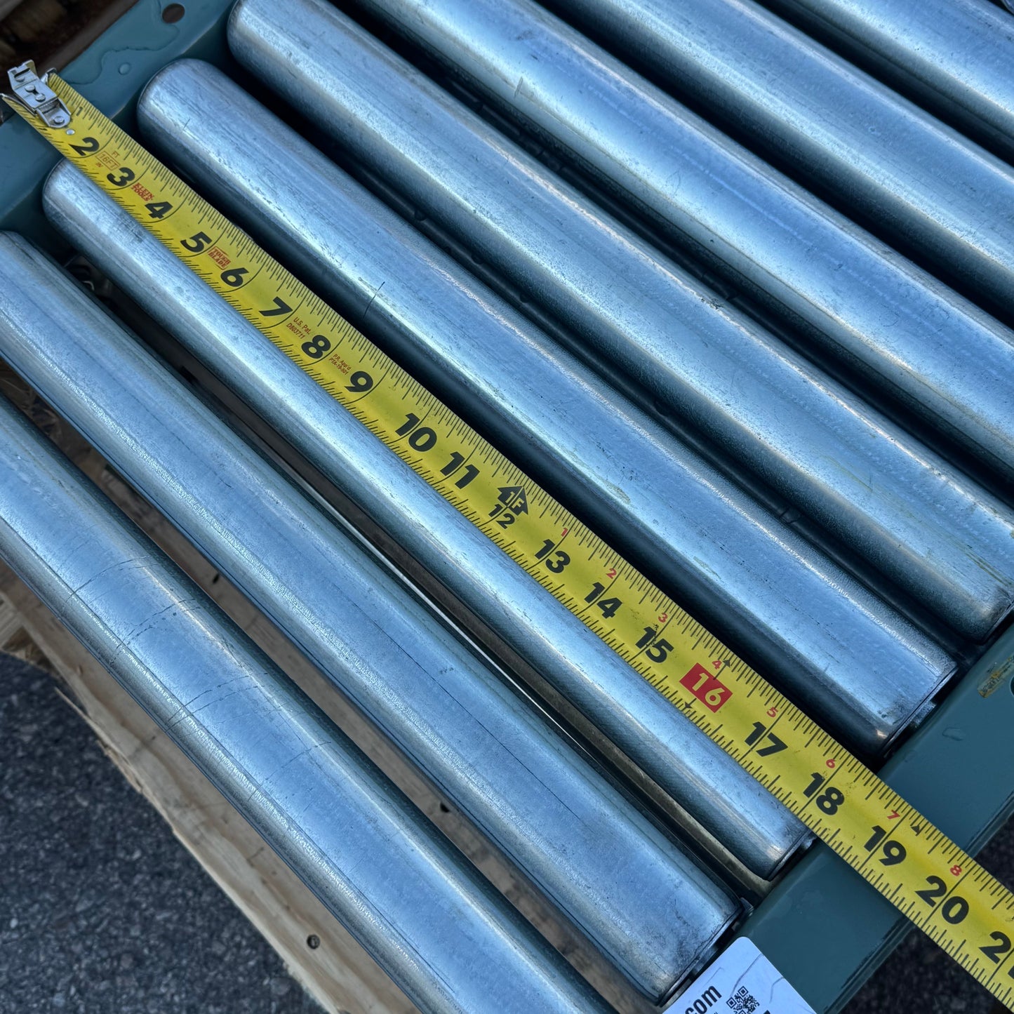 ZA@ HYTROL Heavy-Duty Conveyor Roller 20" x 10' A