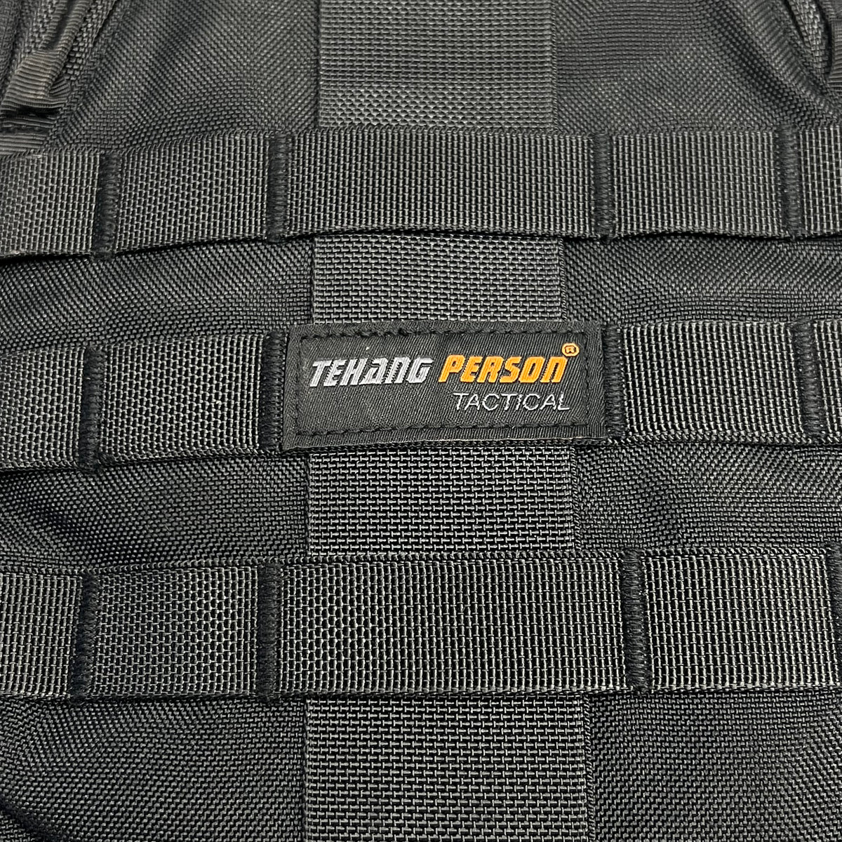 TEHANG PERSON Multipurpose Tactical Backpack 500d Nylon 14"x9" Black TP-T80