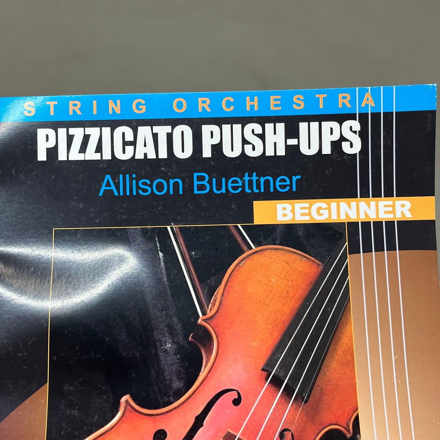 SOUTHERN MUSIC Pizzicato Push-Ups by Allison Buettner Beginner String Orchestra