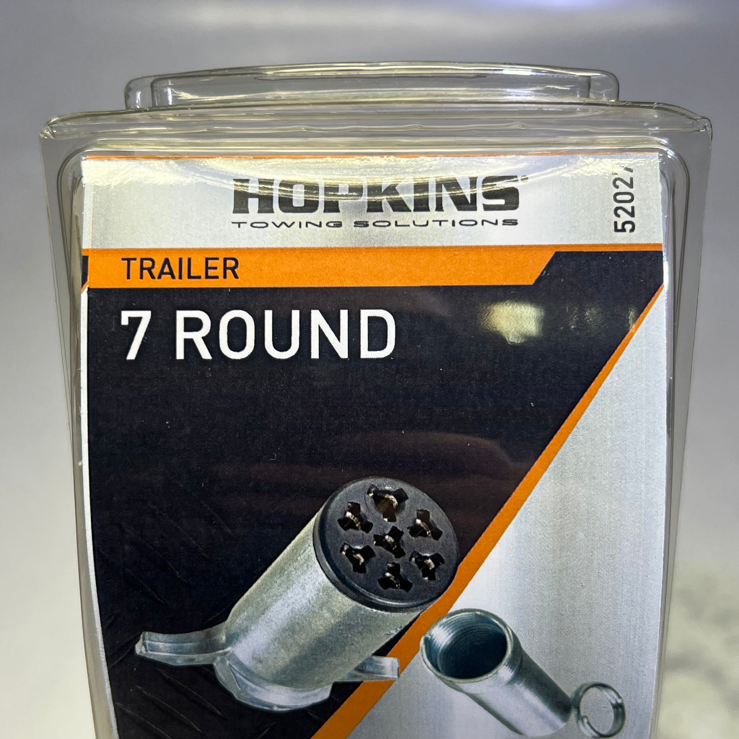 HOPKINS HD 7 Round Trailer Side W/ Cable Protector Heavy Duty Die Cast 52027