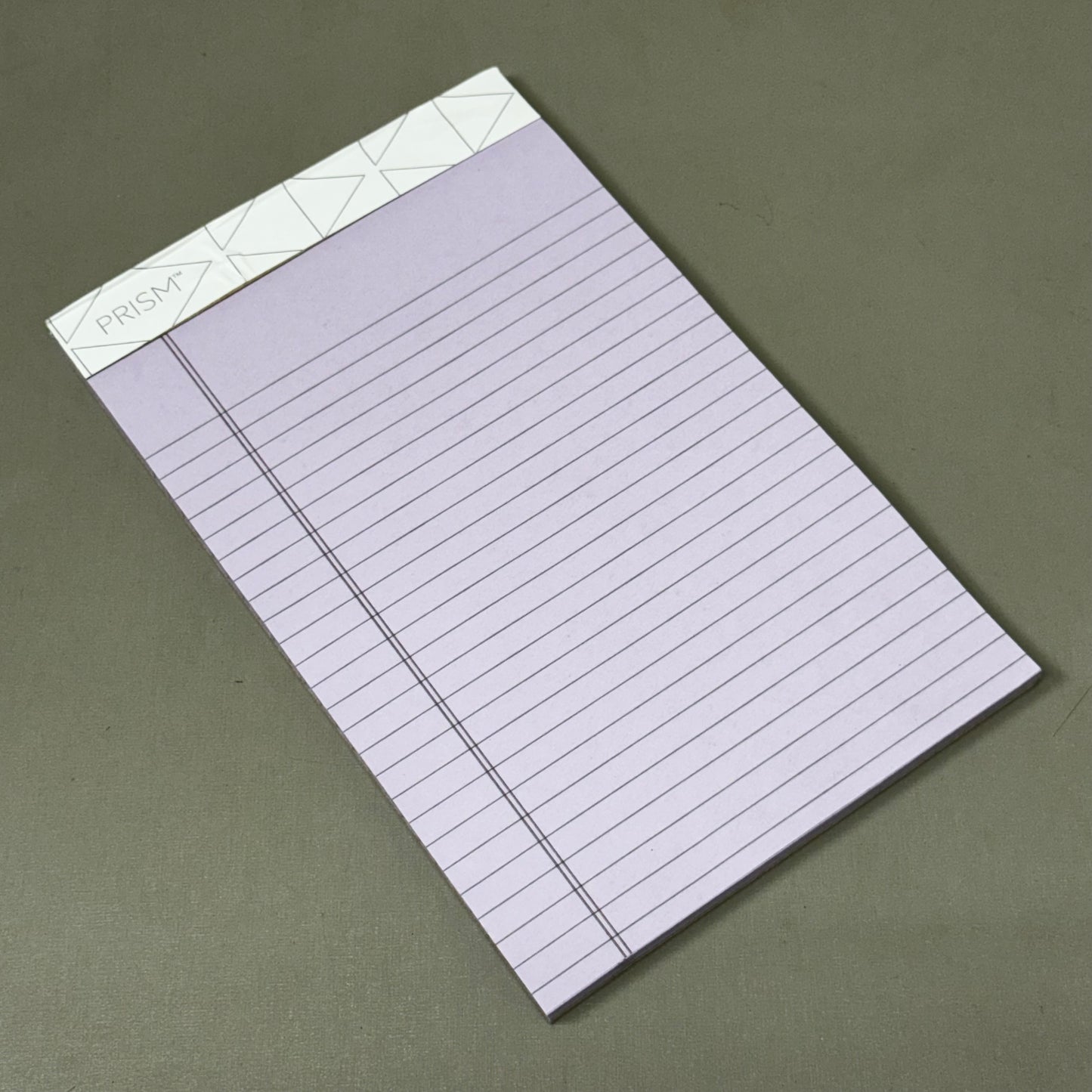 TOPS (2 PACK,12 TOTAL PADS) Prism Writing Pads Narrow Rule Assorted Color 5"x8"