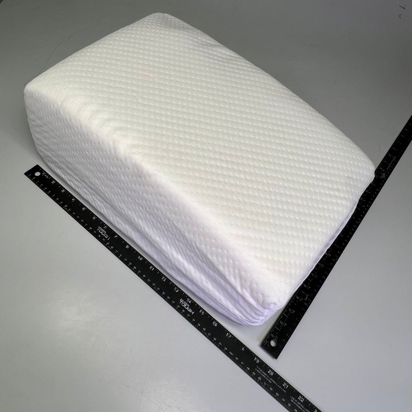 PURECARE Memory Foam Pillow Body Contouring  18" x 12" White