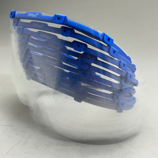 DEROYAL (10 Pack) Speyes Eye Shieldz Assembled For Medical Use Blue 23-505