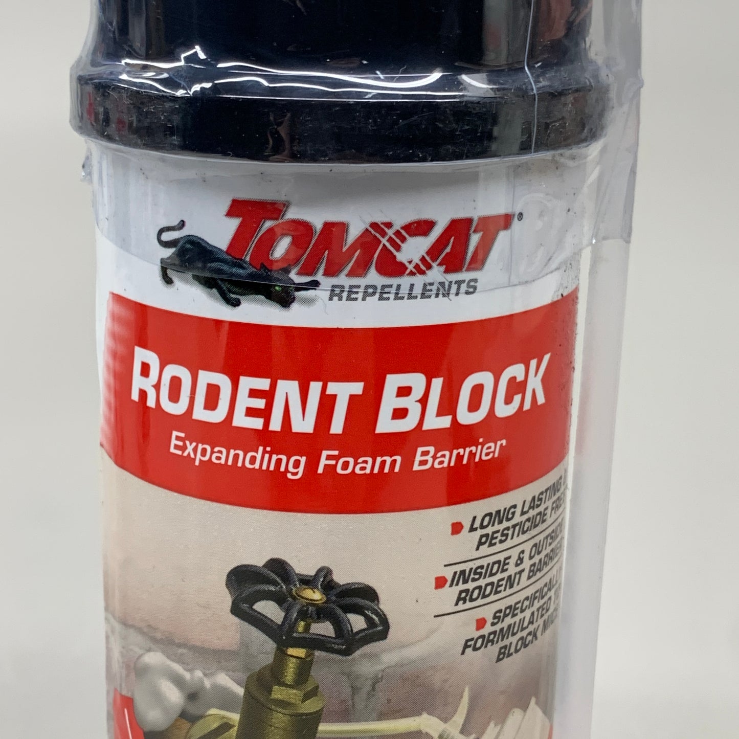 TOMCAT (3 PACK) Repellents Rodent Block Expanding Foam Barrier 12 oz 4418510