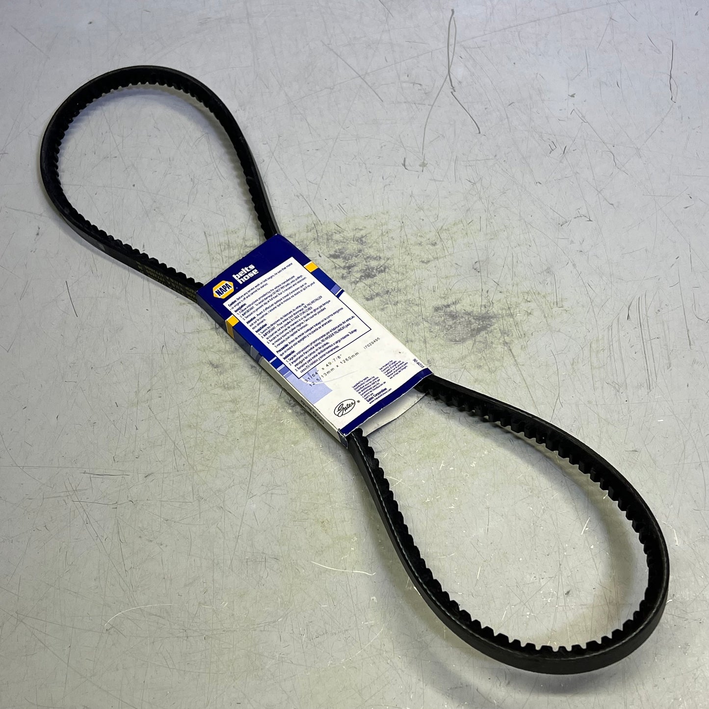 NAPA High Capacity V-Belt For Ford & Sterling HC50 15/32" x 50 1/8" Black 259495