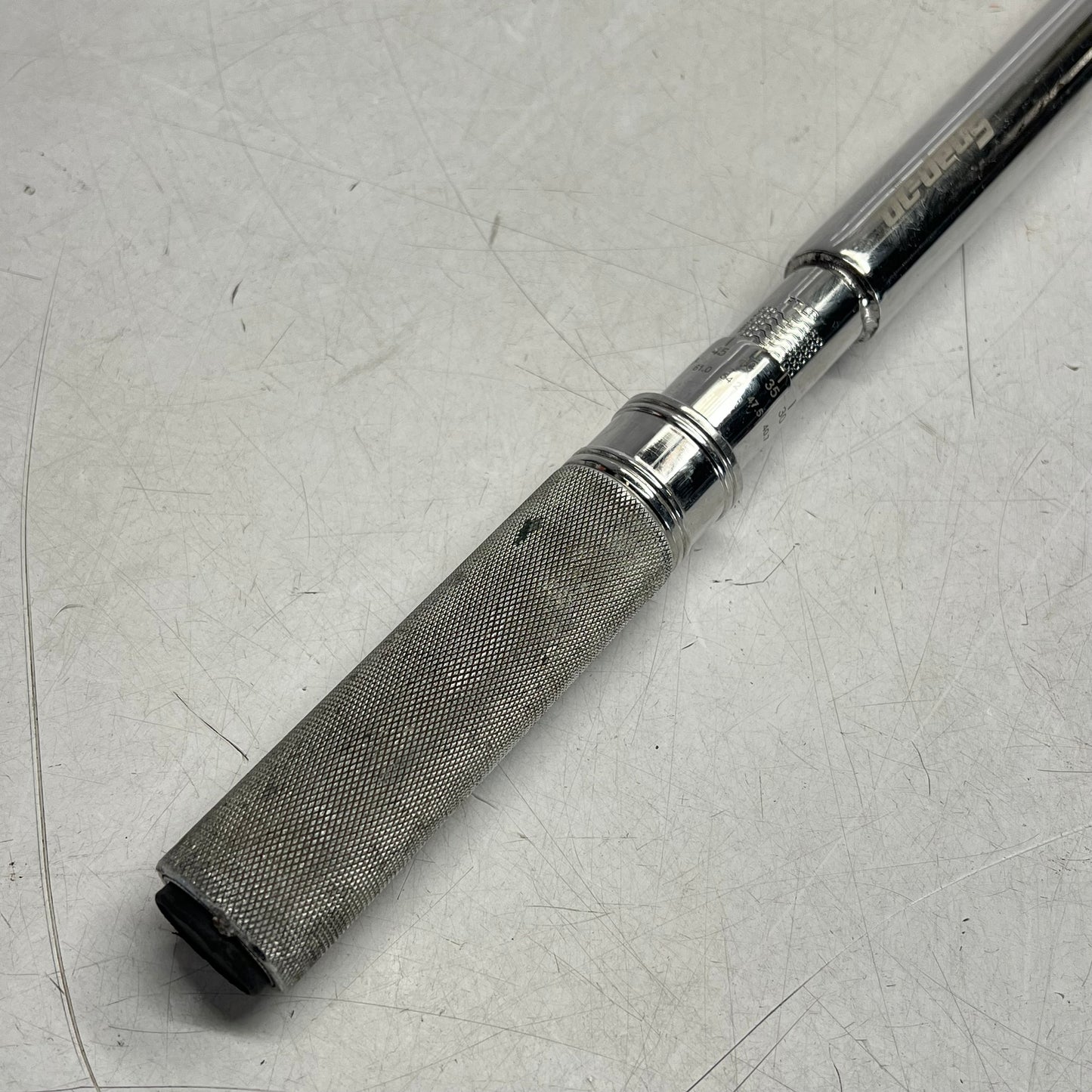 SNAP ON Torque Wrench 120-600 Ft.Lbs - 3/4 DR Ratchet Head L872 QD4R600 (Used)