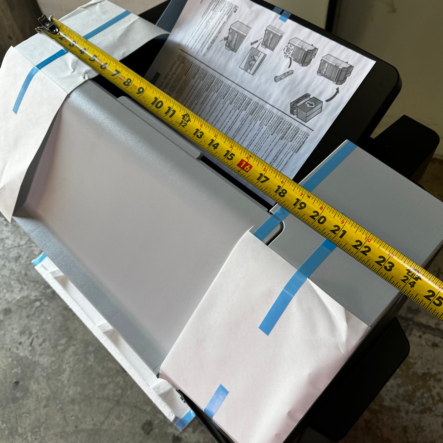 FINISHIER Printer SR3320 24"W x 17"L x 38"H GREY D3K4-17