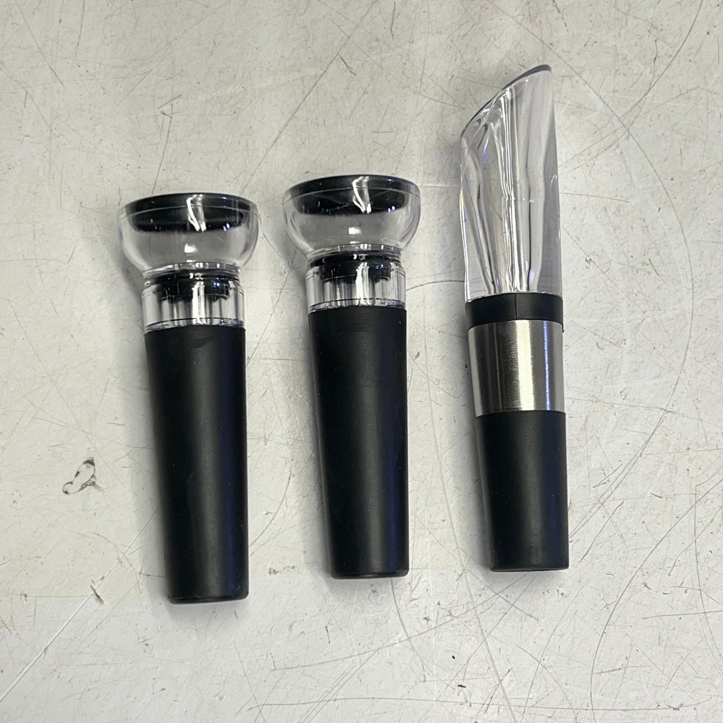 MORIANK 6-in-1 Automatic Bottle Opener Set  7.5"H Stainless Steel (New Other)