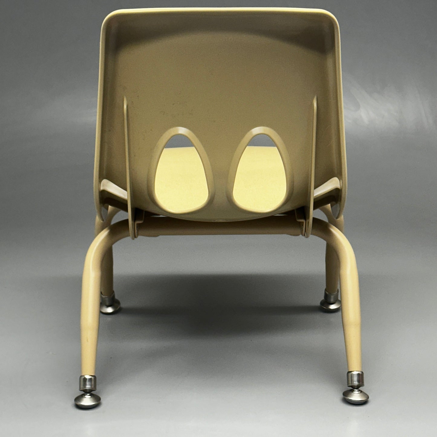 ZA@ ECR4Kids (3 Pack) Stackable Kids School Chairs | 11”x18" | Beige | KAK094 A