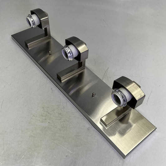 DESIGN HOUSE Dove Creek Collection 3 Light Vanity Fixture 24" Satin Nickel 578005