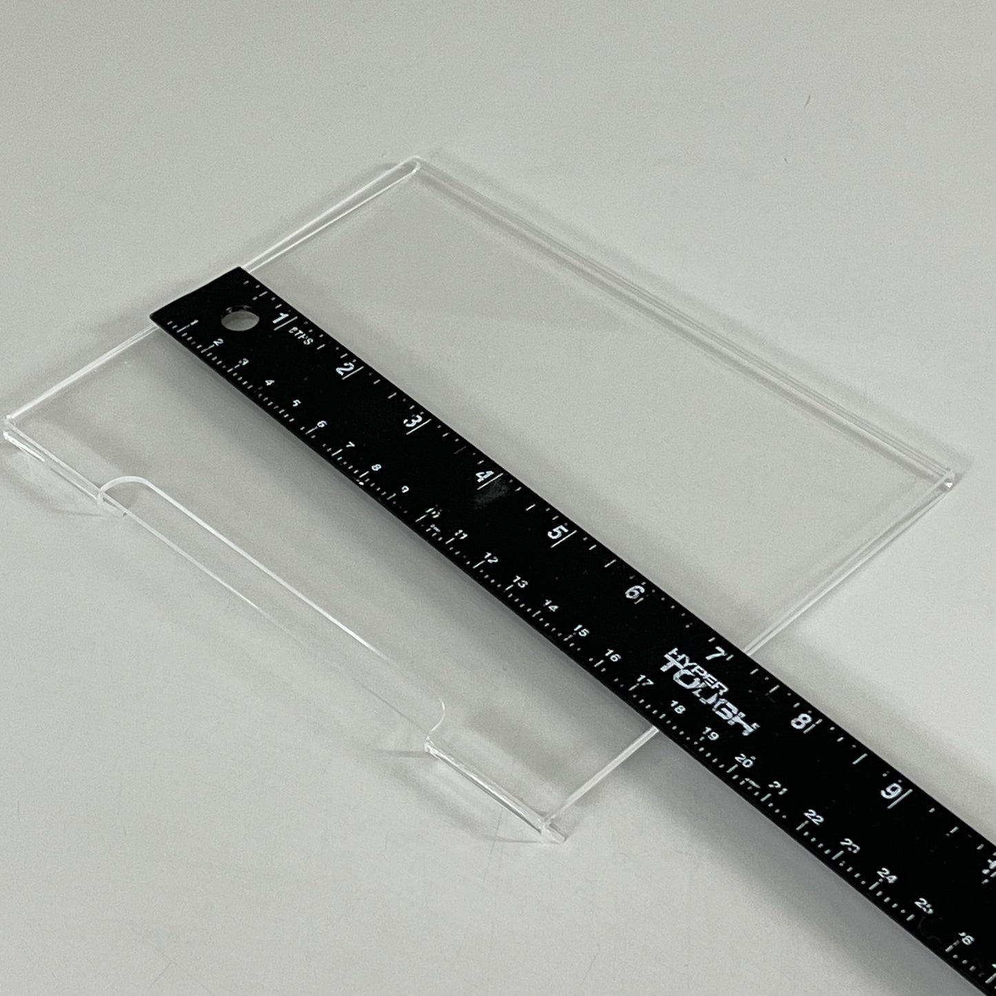 ECONOCO (16 PACK) Clear Acrylic Horizontal Sign Holder 5 1/2"H x 7"L HP-SG57H