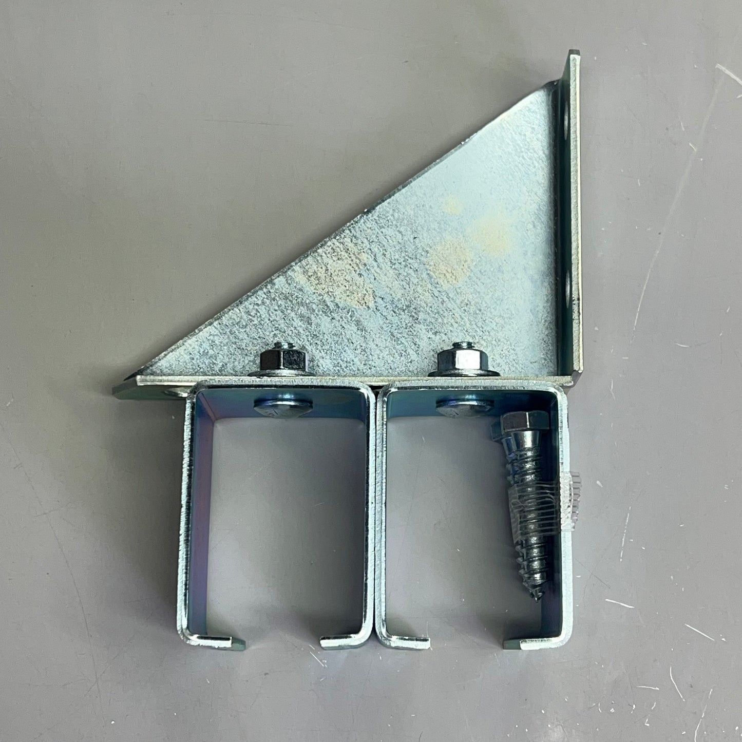 R&S (2 PACK) Steel Garage Door X2 Wall Box Rail Bracket 7-1/8" x 5-13/16 BC8-301S