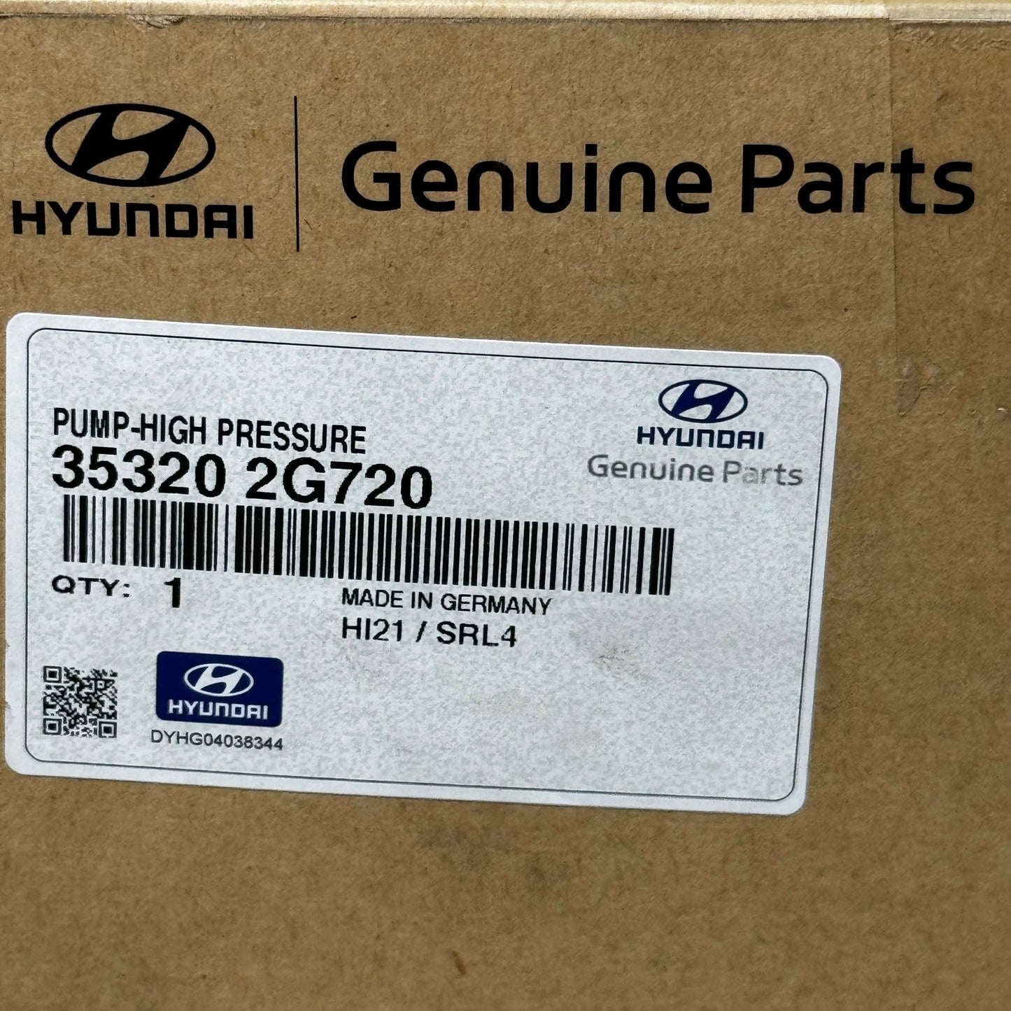 HYUNDAI Mechanical Fuel Pump, Pump High Pressure OEM 35320-2G730