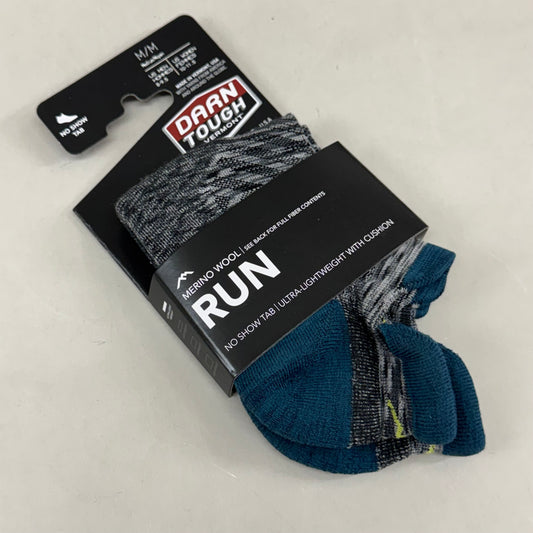 DARN TOUGH Running Socks No Show Tab Ultra-Lightweight Men SZ M 8-9.5 Comet Merino Wool