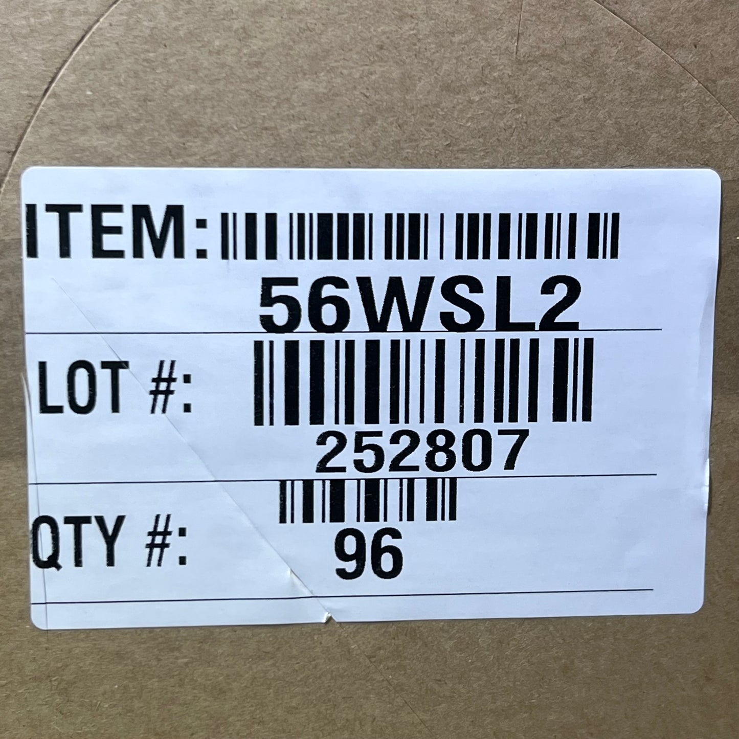 ROPAK (96 PACK) Plastic Pail Lids, White Sz 9.5" x 9.5" 56WSL2