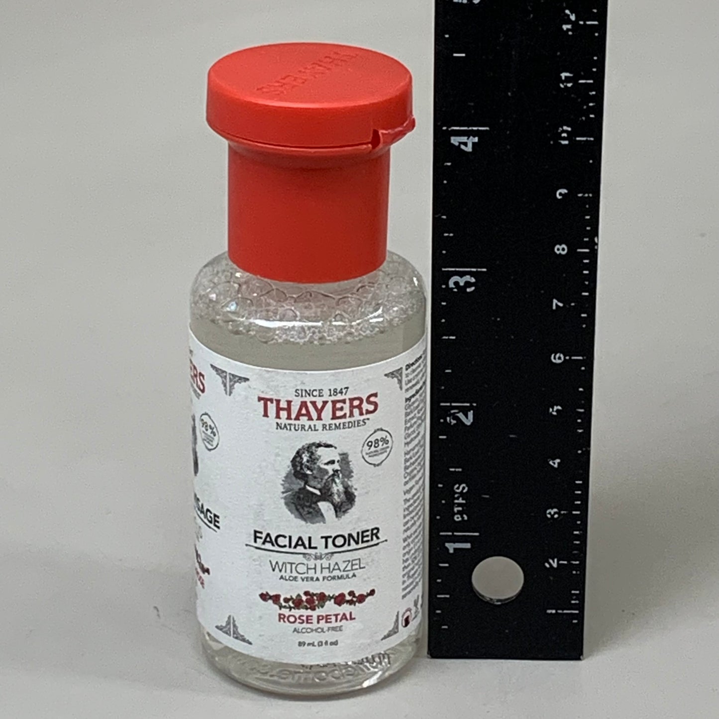 THAYERS (12 PACK) Alcohol-Free Witch Hazel Toner Rose Petal Scent  3 oz Clear K5019000