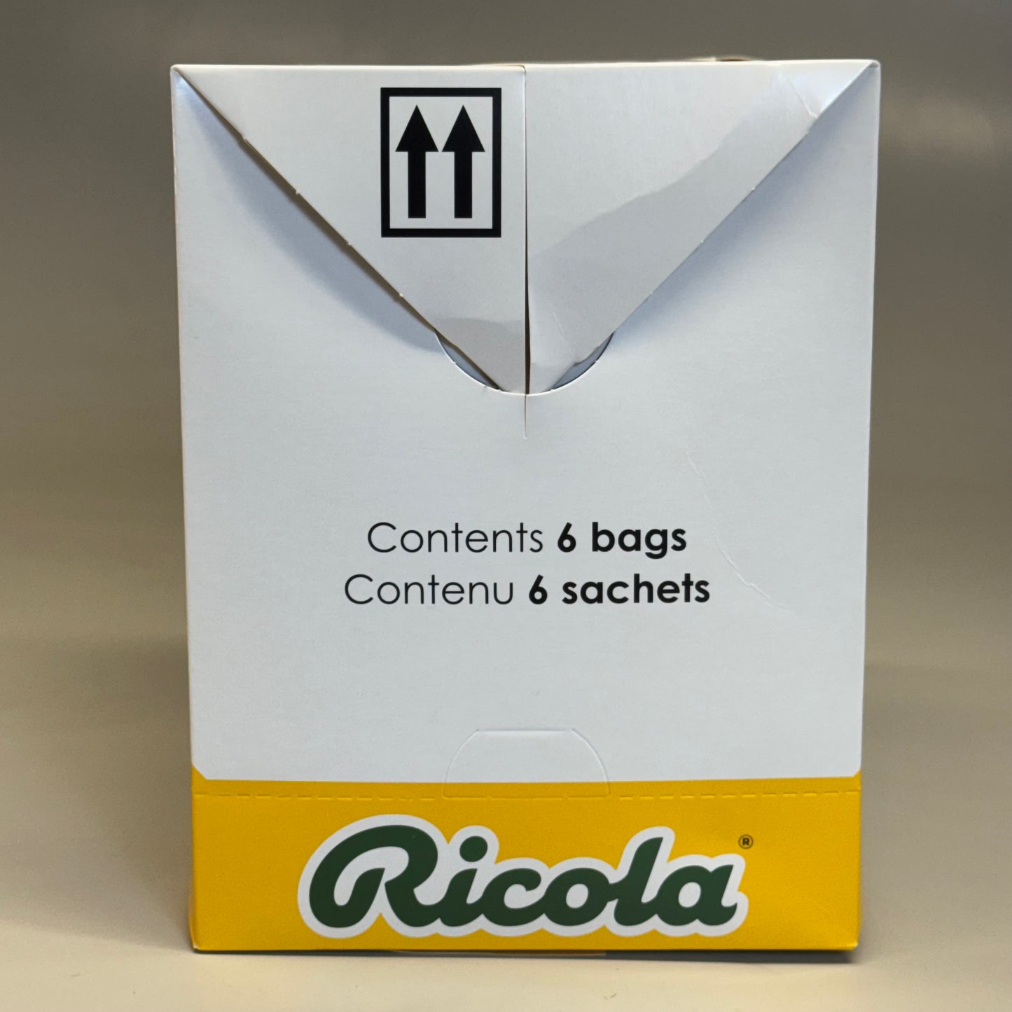 ZA@ RICOLA (6 BAGS, 45 pcs Each) Honey Herb Cough Suppressant BB 02/27