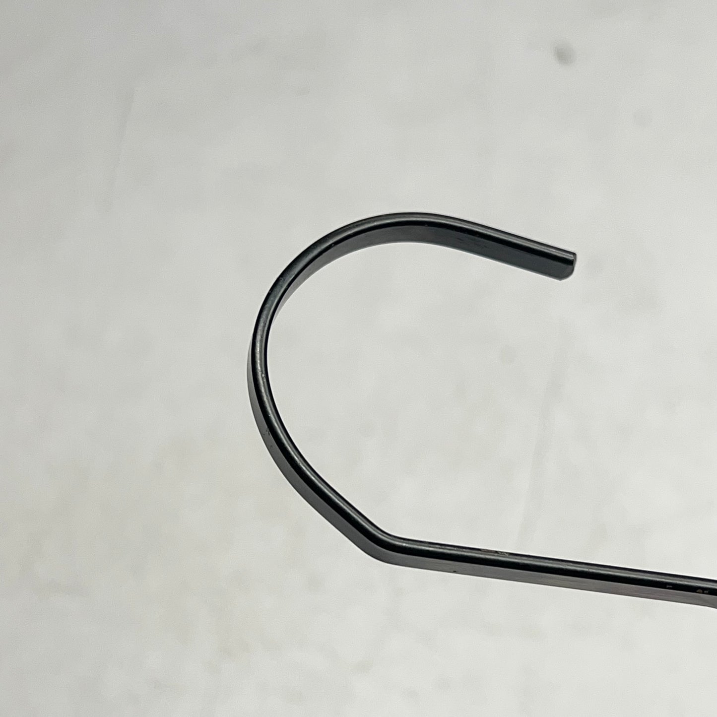 (LOT OF 12) Closet Hooks for Purses, Belts Etc 4.5" Black