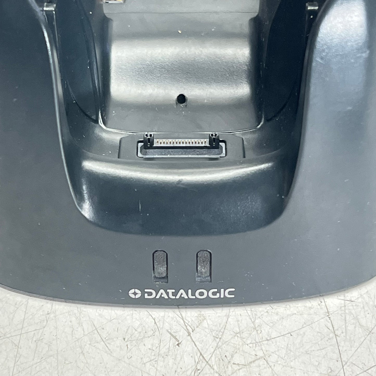 DATALODGIC Single Slot Desk Mount W/Spare Battery Charging Slot 94A150057 (Used)