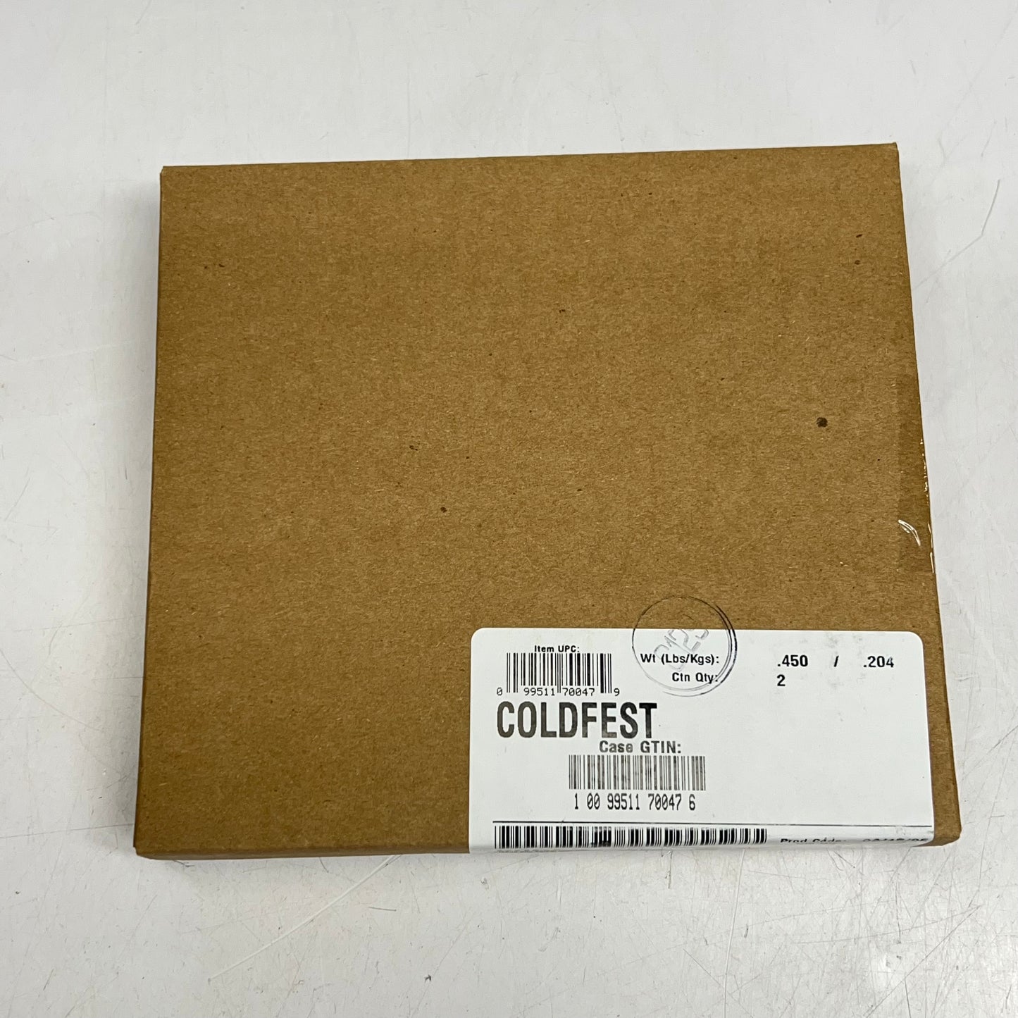 CAMBRO (7 PACK, 2 EACH) Square Cold Fest Flat Pan Lids 1/6 Sz Clear 60CFC135