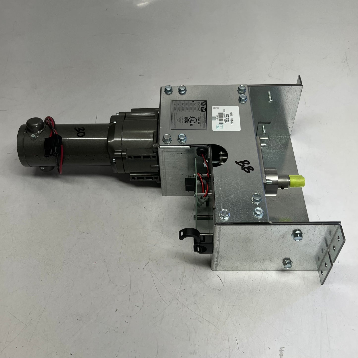 WON-DOOR Universal Closing System Subassembly PMD75 Pocket Motor Drive 12V 016151