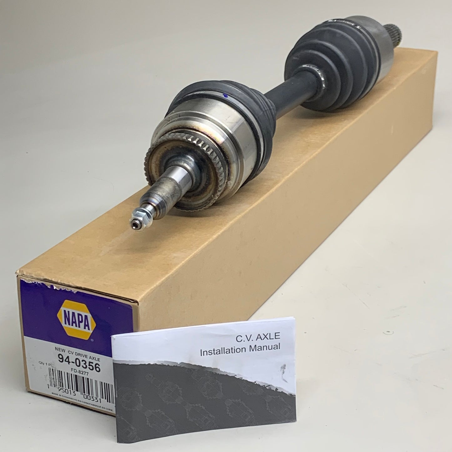 NAPA Premium CV Drive Axle Grooved 31 Spline 25.31" for Ford & Lincoln 94-0356