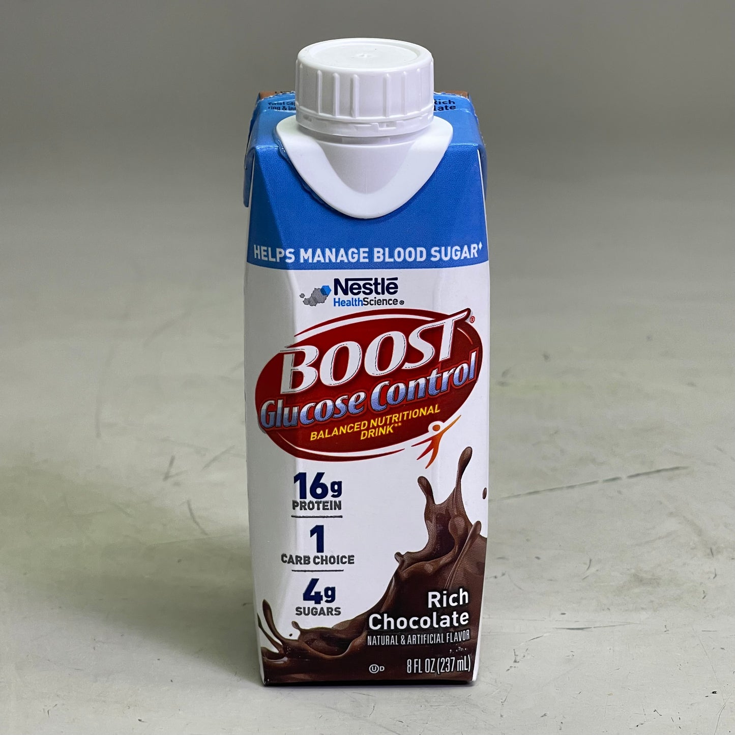 ZA@ NESTLE (24 Pack) Boost Breeze Rich Chocolate Flavor 8 fl oz BB 03/26