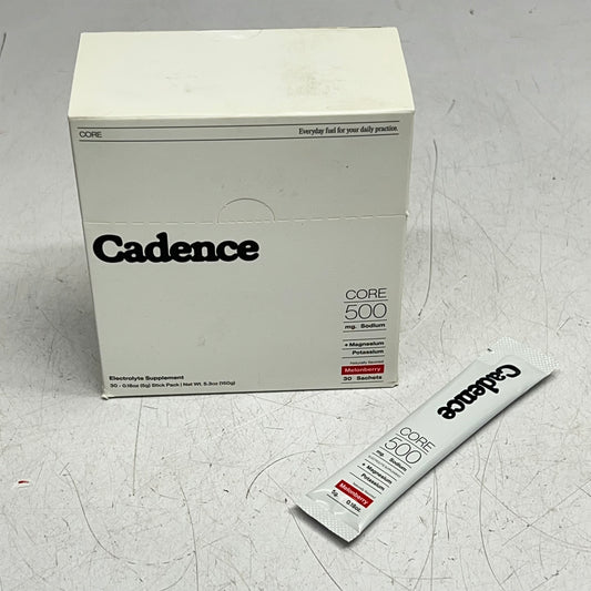 CANDENCE (30 SACHETS) Core Electrolyte Supplement Melonberry 0.18oz BB 09/27