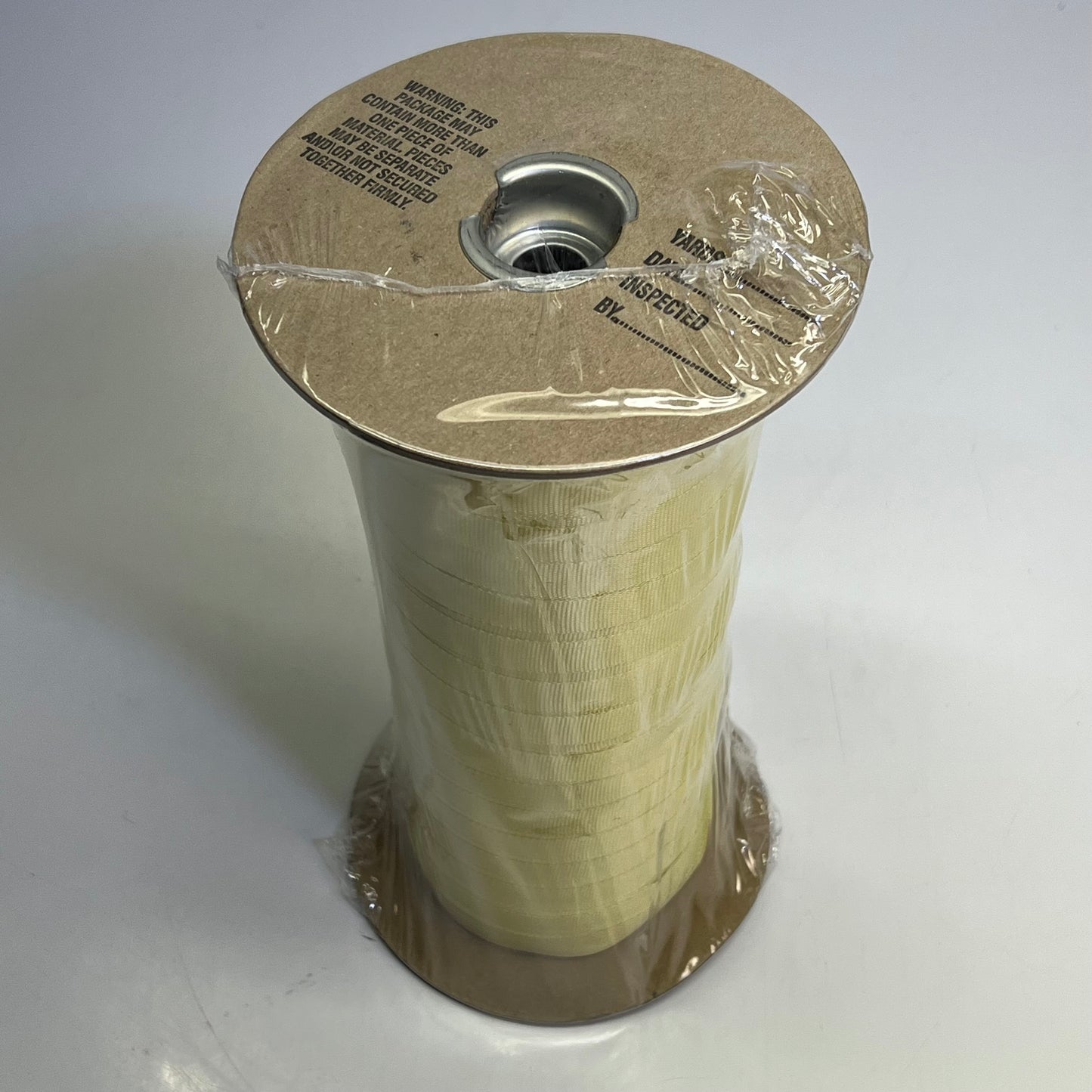 BALLY RIBBON MILLS Kevlar Tape Flame Resistant 650lbs x 40Yds Yellow 121202-650