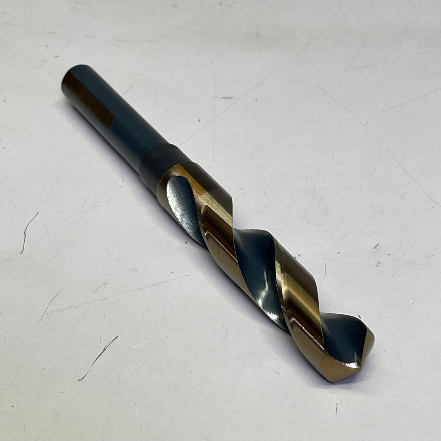 KIMBALL MIDWEST Super Primalloy Reduced Shank S&D Drill Bit 5/8"Dia x 6"L 82040