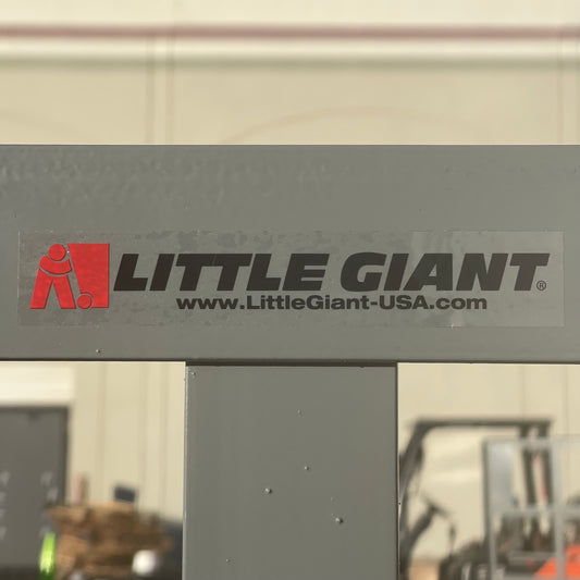 ZA@ Pallet of LITTLE GIANT Flush Platform Truck 72”x36” Grey (AS-IS)(D)