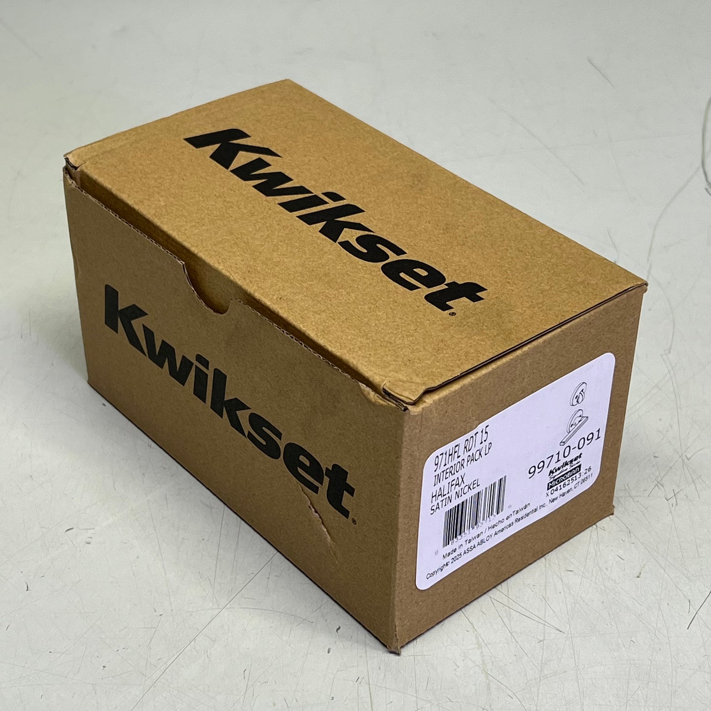 KWIKSET Halifax Trim Pack For 818 Handle Sets Satin Nickel 971HFL RDT 15