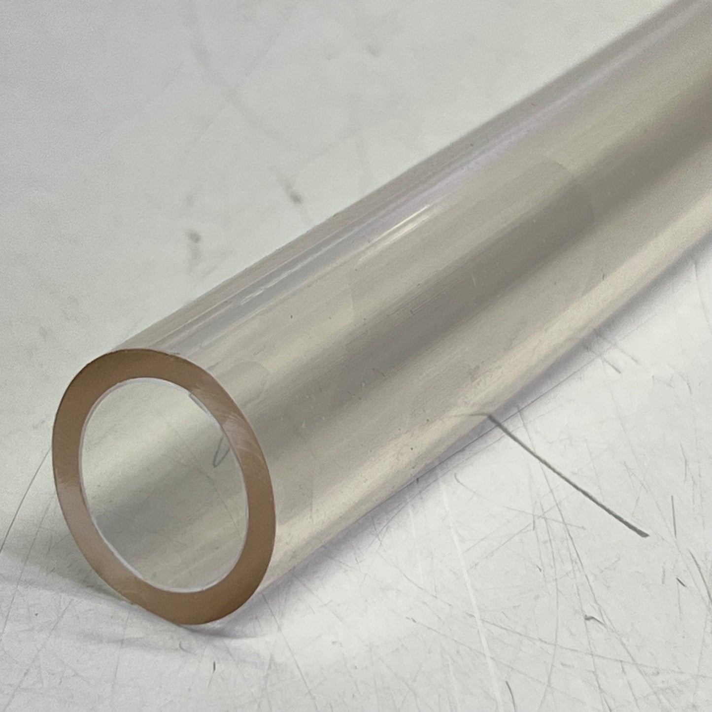 MASTERKLEER PVC Pvc Tubing Clear Sz 2' L x 3/4" inside x 1"Outside AJD00053-2