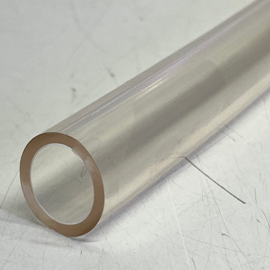 MASTERKLEER PVC Pvc Tubing Clear Sz 2' L x 3/4" inside x 1"Outside AJD00053-2