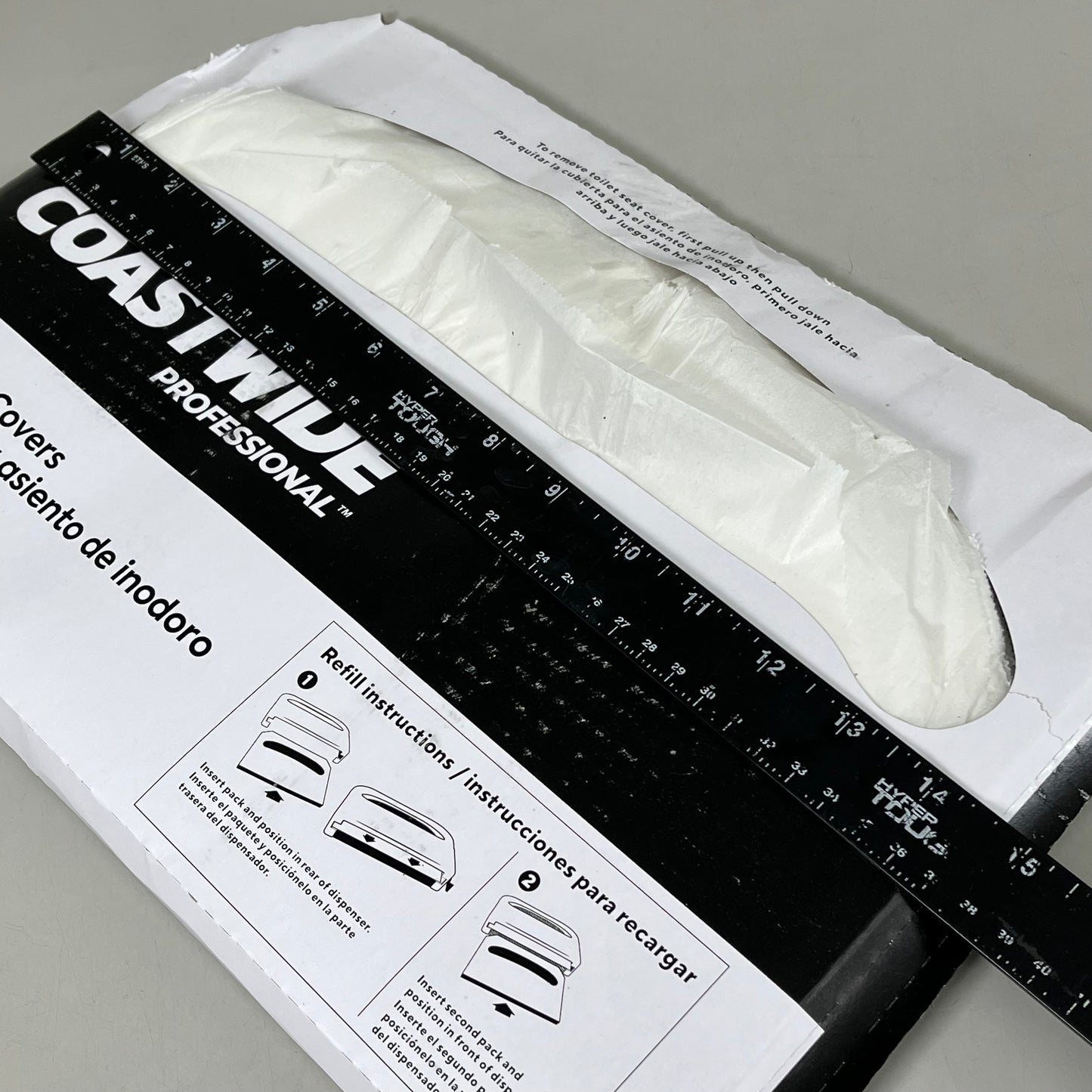 COASTWIDE (20 Pack Box) Professional Toilet Seat Covers