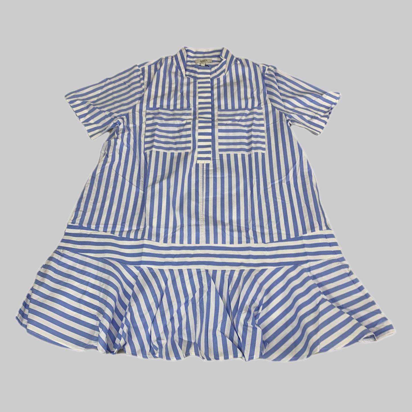 AVARA Emilia Dress Women's SZ L Blue/ White 14706-4