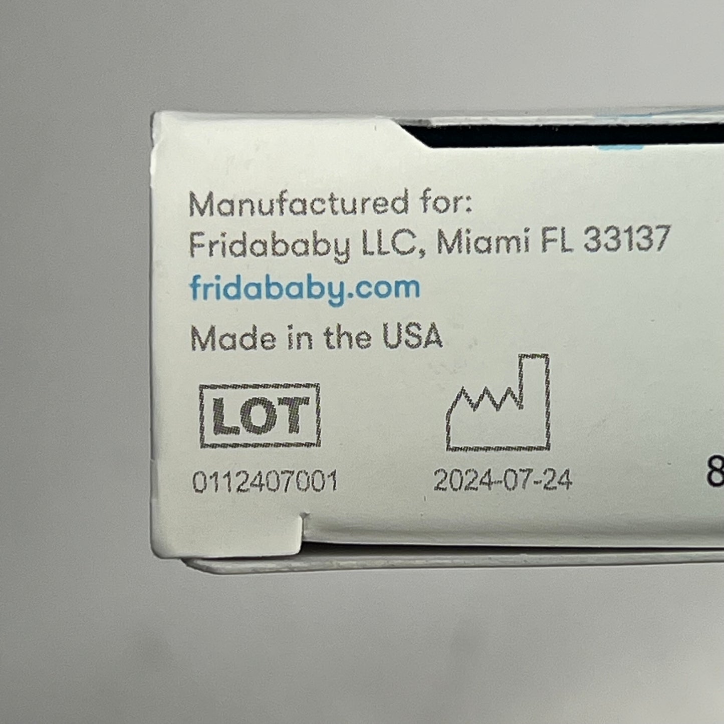FRIDABABY (5 PACK, 20 FILTERS EACH) Nose Frida Hygiene Replacement Filters Blue