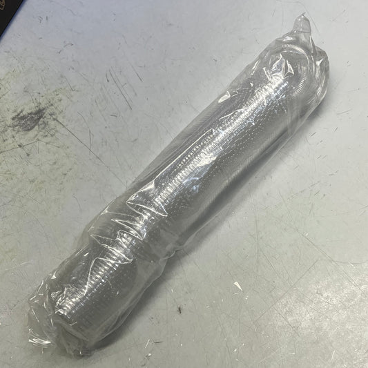 ZA@ EVOPAK Portion Cup Lid (LID ONLY) FIts 1.5/ 2 / 2.5oz Clear LPC2 (Distressed Box)