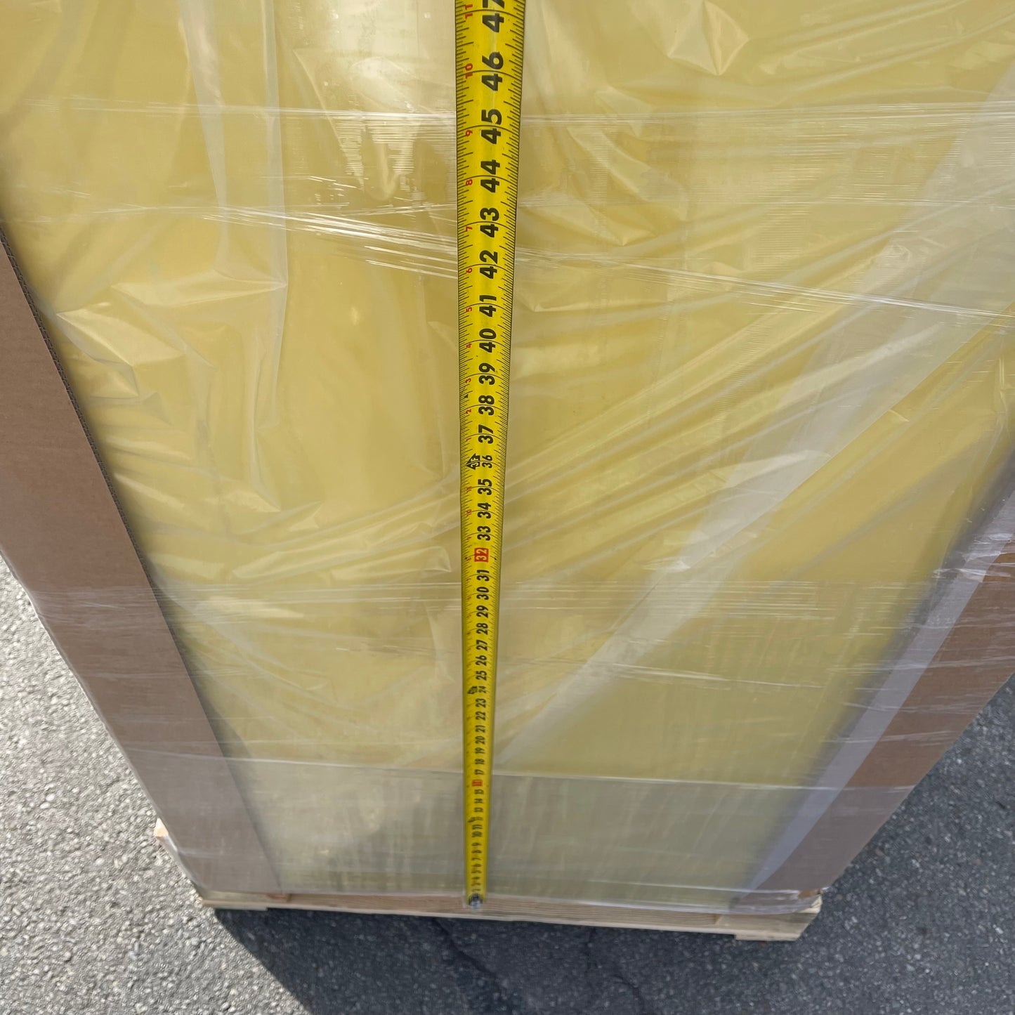 Z@ SECURALL Flammable Safety Storage Cabinet 90 Gal, 67” x 43” x 31” Yellow A390