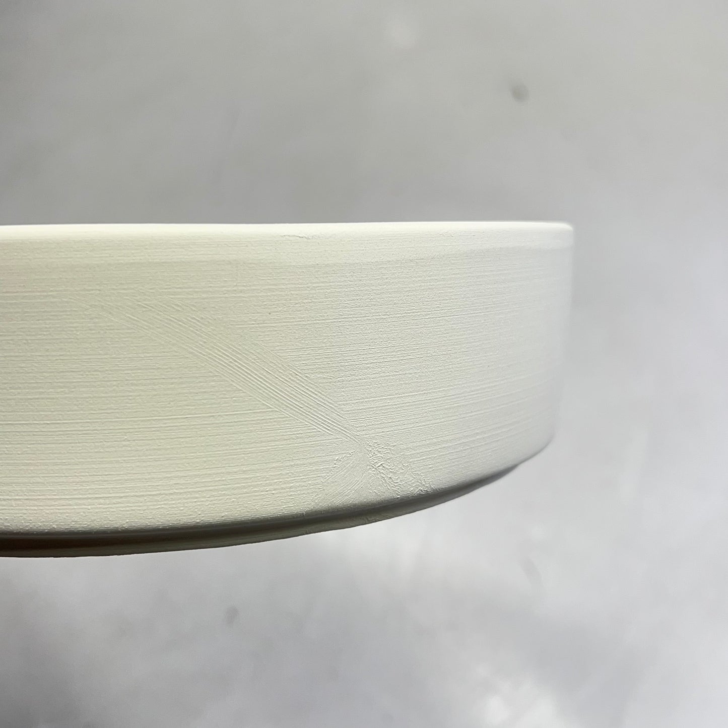ZA@ GARE (2 PACK) Blank Ceramic Edgeware Bowl for Painting & Glazing 2.25x8" Dia 2162 D