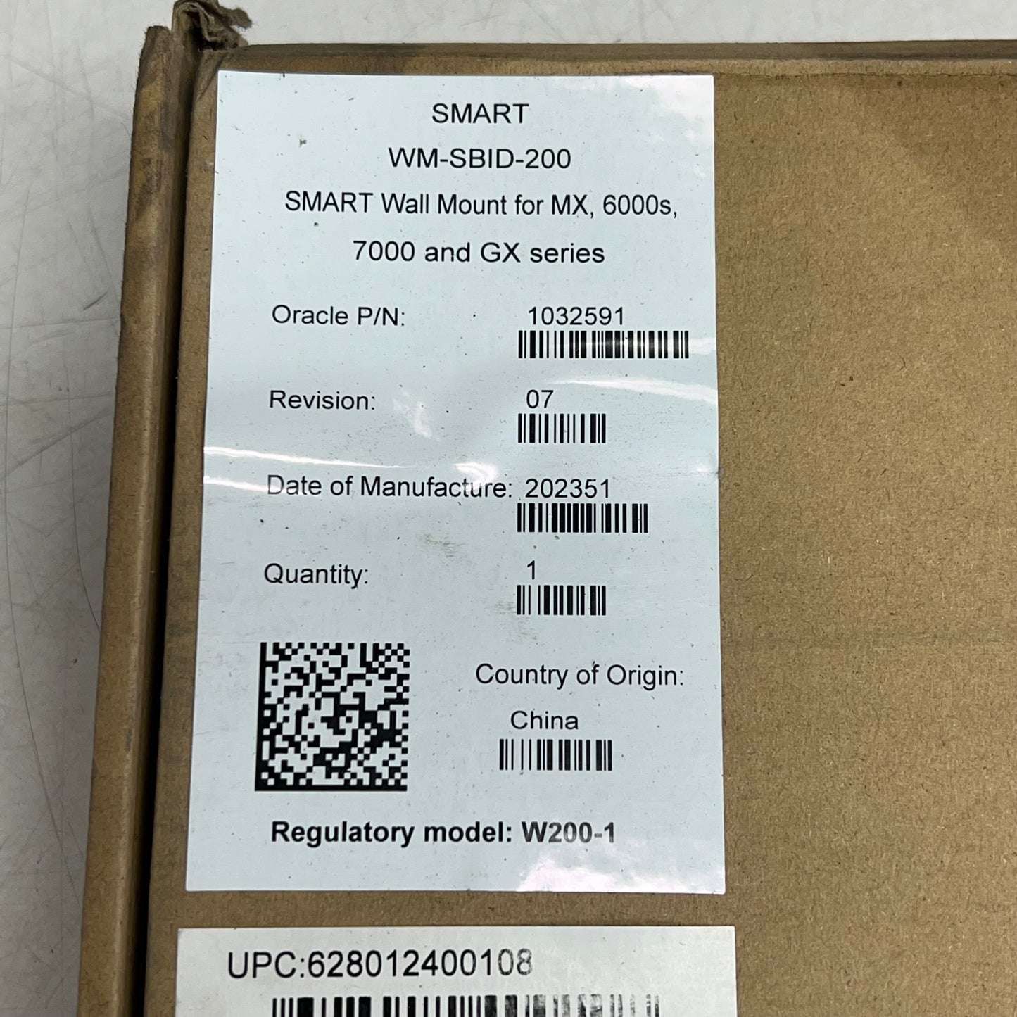 SMART TECH Fixed Wall Mount for Smart Tech Series Displays 220lb Cap WM-SBID-200