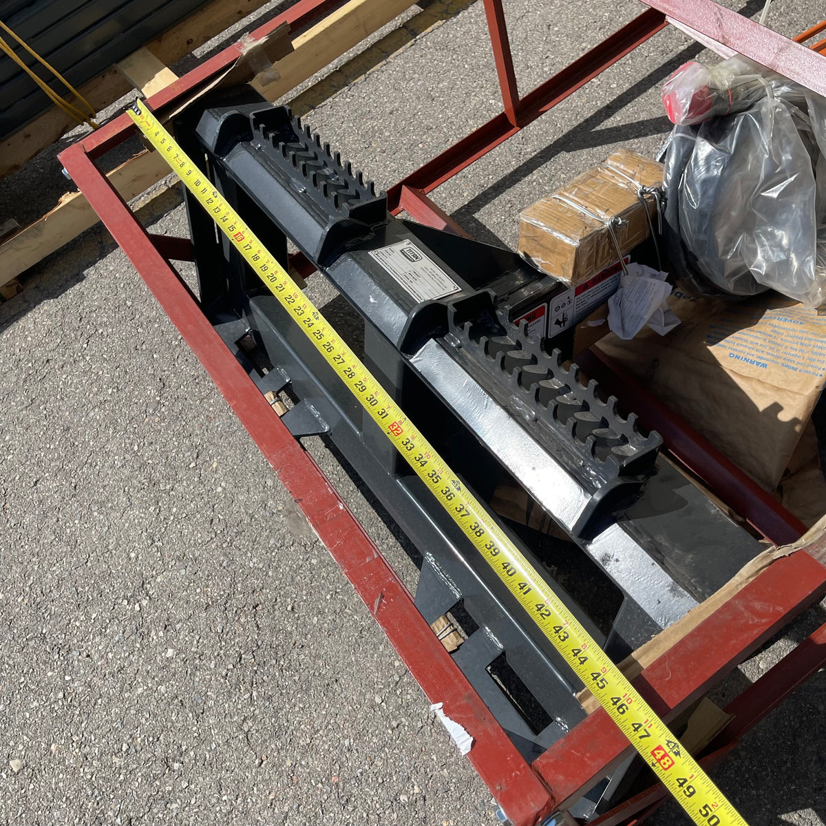TITAN ATTACHMENTS Skid Steer Fronthoe Attachment 123120