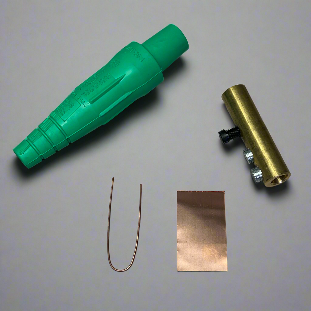 LEVITON Double Set Screw Termination Female #2 -2/0 AWG 16 Series Green 16D31-UG