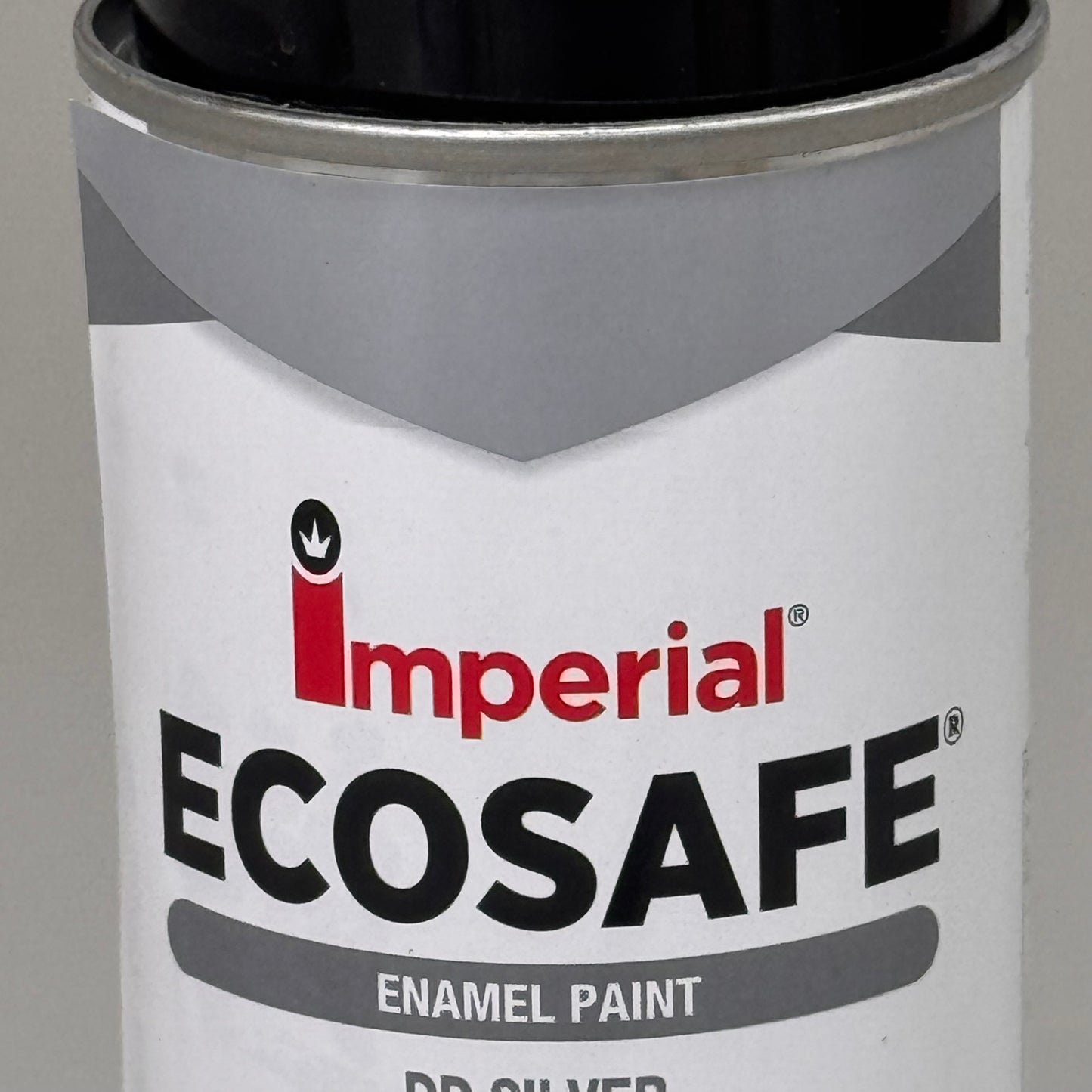 IMPERIAL (2 PACK) EcoSafe Gloss Enamel Paint Acrylic Base DD Silver 12 oz 85150