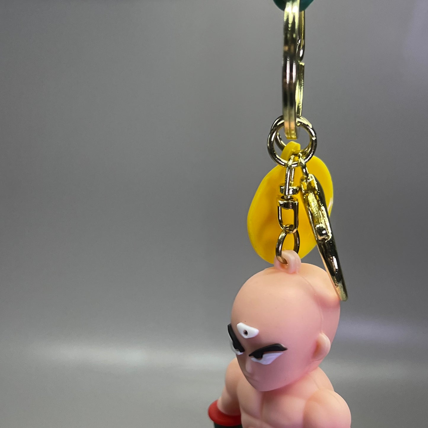 DRAGON BALL Z  (12 PACK) Assorted Anime Characters Keychain w/ Wrist Band 9"