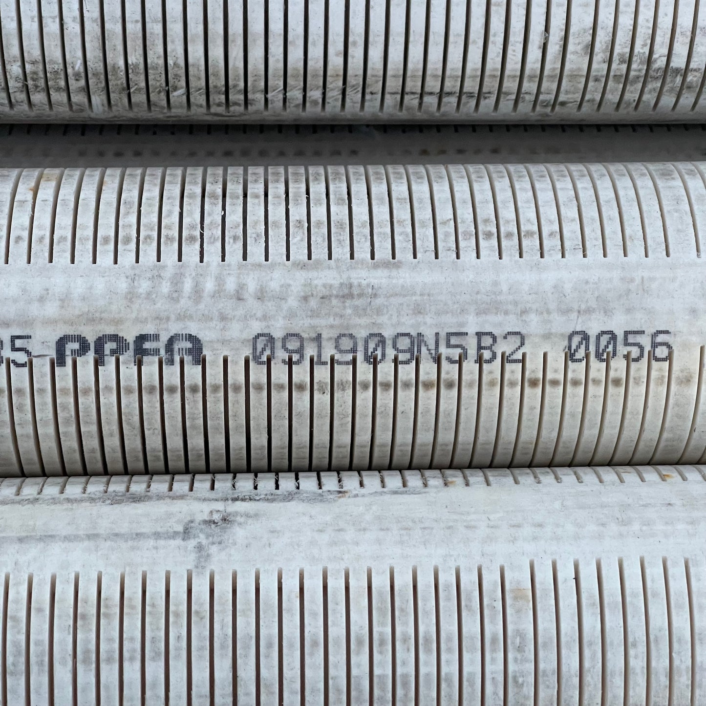 ZA@ Pallet of CRESLINE PVC Pipes 120”x2” (AS-IS)