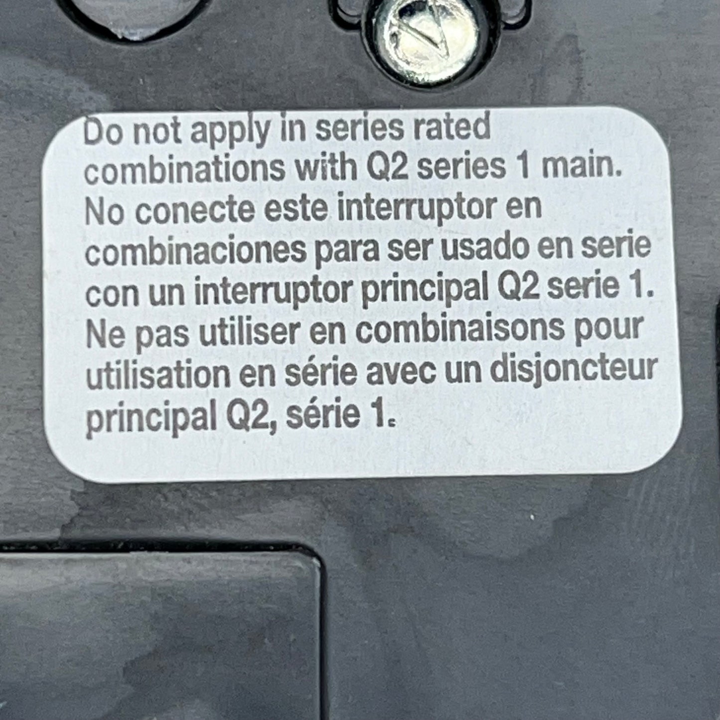 SQUARE D 30 Amp Bolt-On Circuit Breaker 3 Pole 240 Volt QOB330